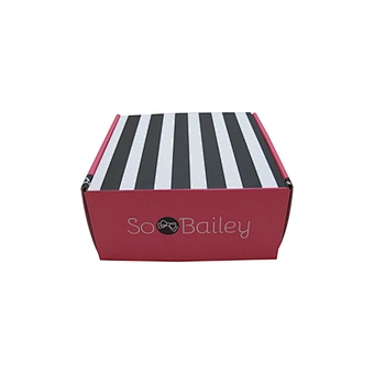 Custom Logo Printed Corrugated board Shipping box Paper Mailing Corrugated box for cloth garment t shirt