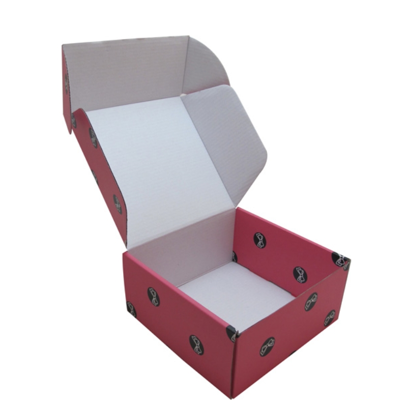Custom Logo Printed Corrugated board Shipping box Paper Mailing Corrugated box for cloth garment t shirt